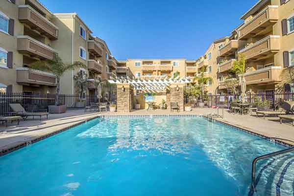 Village Court condos at 21345 Hawthorne Blvd